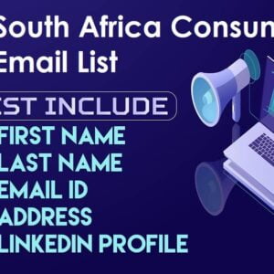 South Africa Consumer Email List