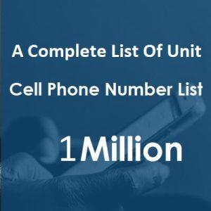 A Complete List Of Unit Phone Number List