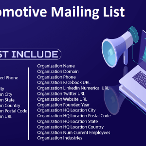 Automotive Mailing List