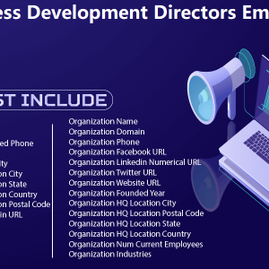 Business Development Directors Email List