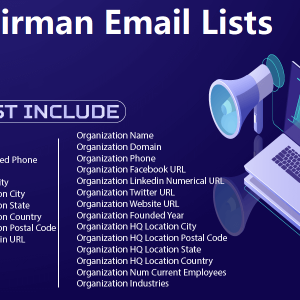 Chairman Email Lists