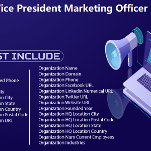 Chief Vice President Marketing Officer Email List