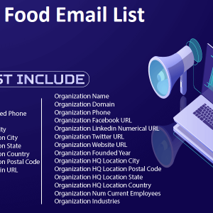 Fast Food Email List