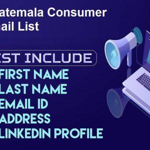 Guatemala Consumer Email List