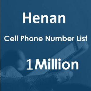 Henan Phone Number List