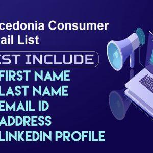 Macedonia Consumer Email List