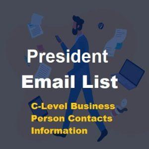 President Email List