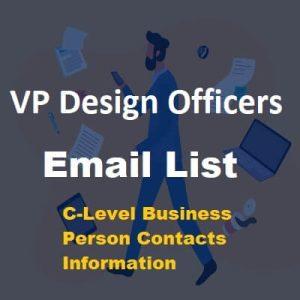 VP Design Officers Email List