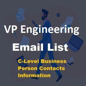 VP Engineering Email Lists