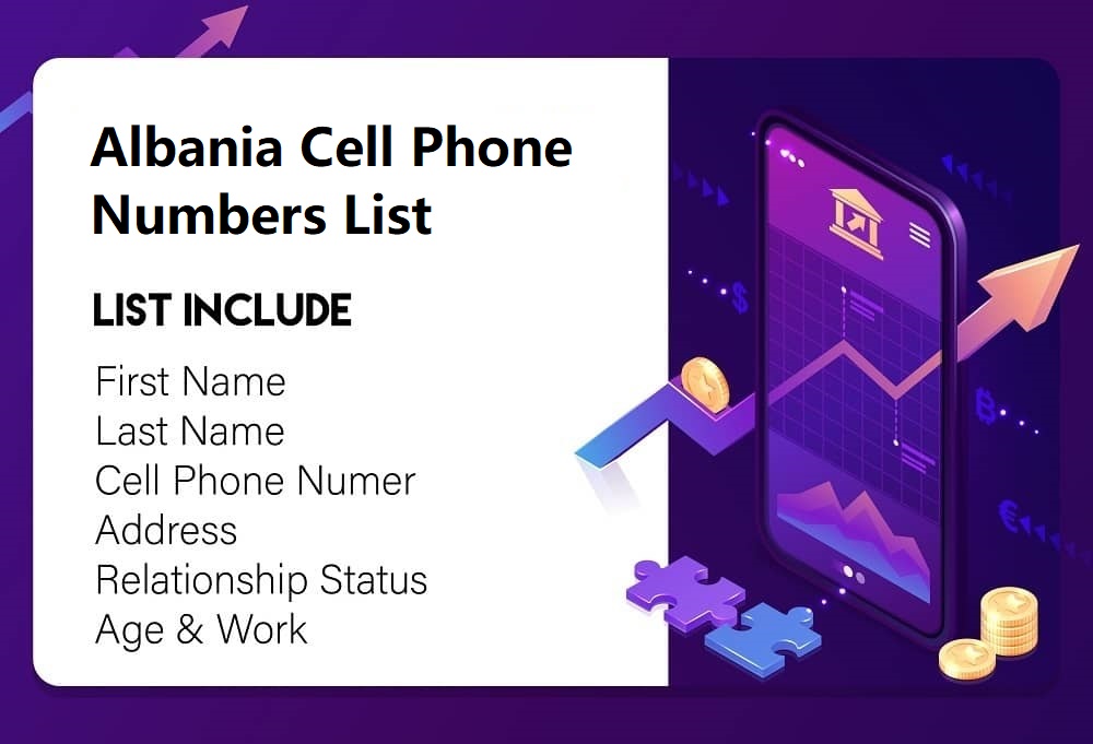 Albanien Handynummernliste