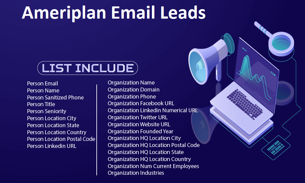 Ameriplan e-mail leads