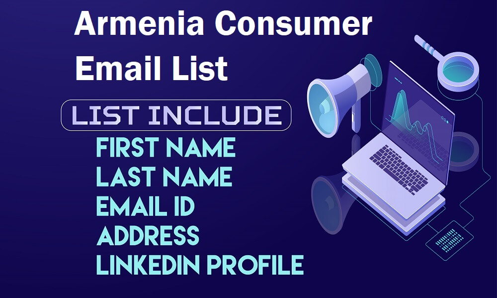 Списък с имейли на потребителите в Армения​