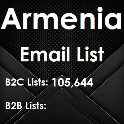 Lista email dell'Armenia