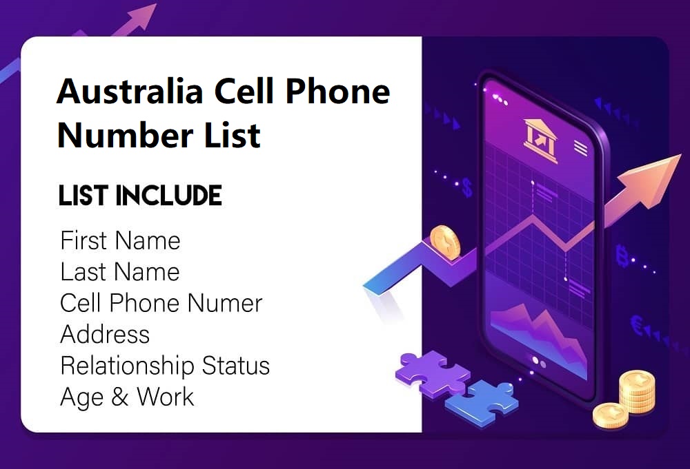 Список номеров сотовых телефонов в Австралии
