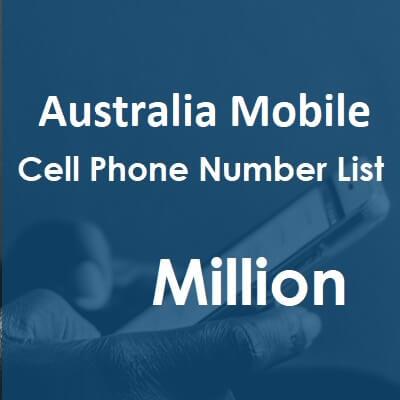 قائمة رقم الهاتف الخليوي في أستراليا