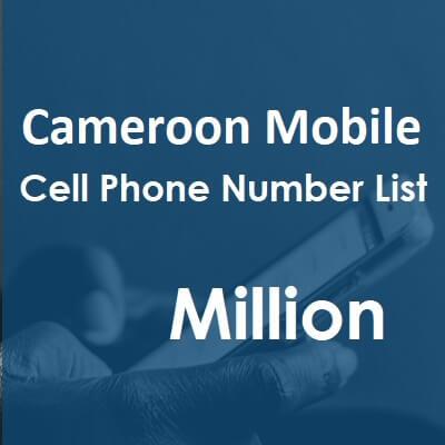 Lista de números de teléfono celular de Camerún