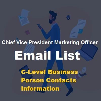 Chief Vice-President Marketing Officer