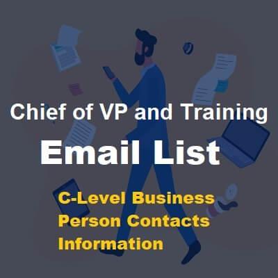 Chief of VP and Training