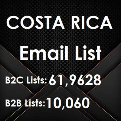 ລາຍຊື່ອີເມວ Costa Rica