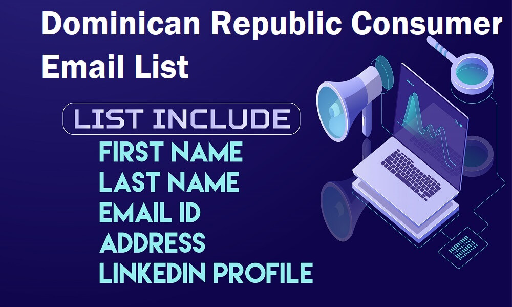 Списък с имейли на потребителите на Доминиканската република