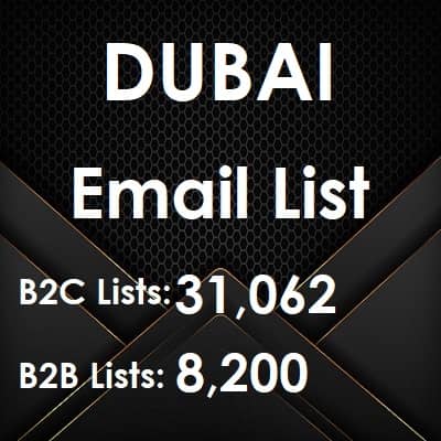 Lista de correo electrónico de Dubai