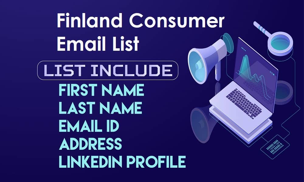 Elenco e-mail dei consumatori finlandesi