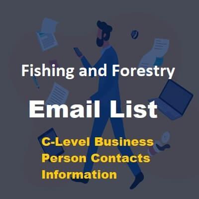 Fischerei und Forstwirtschaft