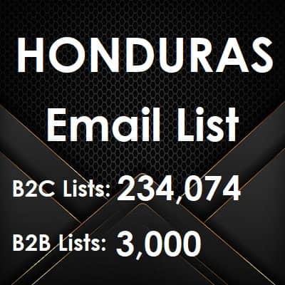 Lista de correo electrónico de Honduras