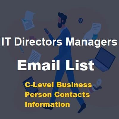 អ្នកគ្រប់គ្រង IT Directors