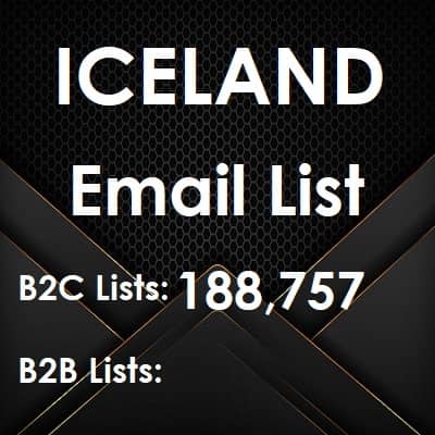 Lista tal-Email tal-Islanda