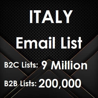Lista de e-mail da Itália