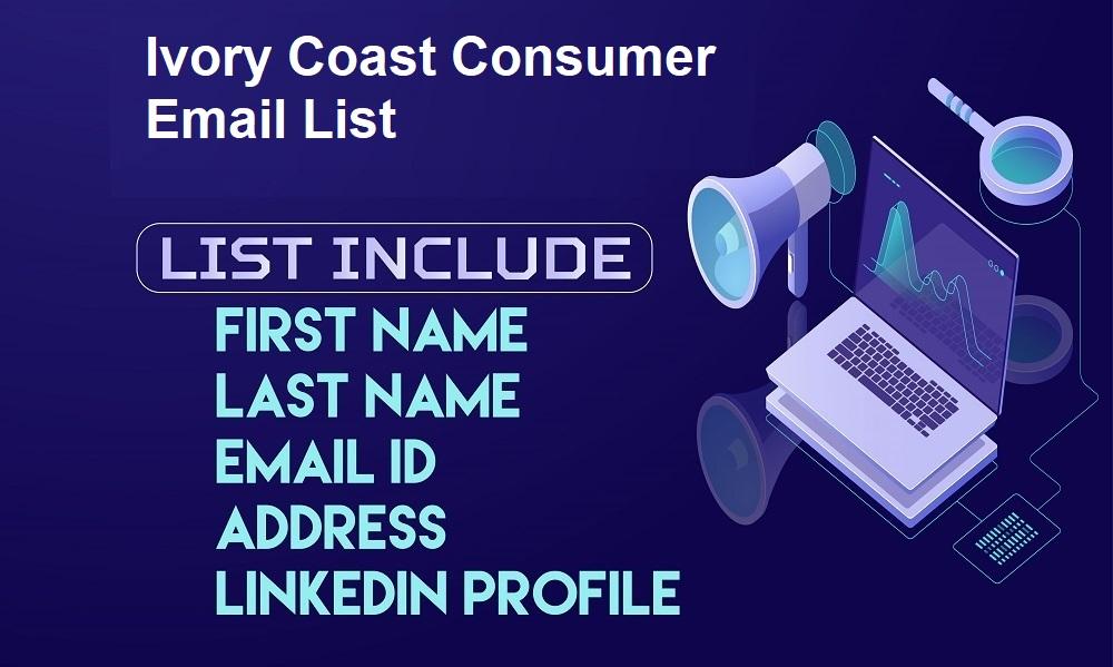 Lista de e-mail pentru consumatori din Coasta de Fildeș
