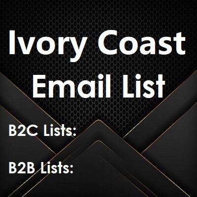 Lista de Email da Costa do Marfim