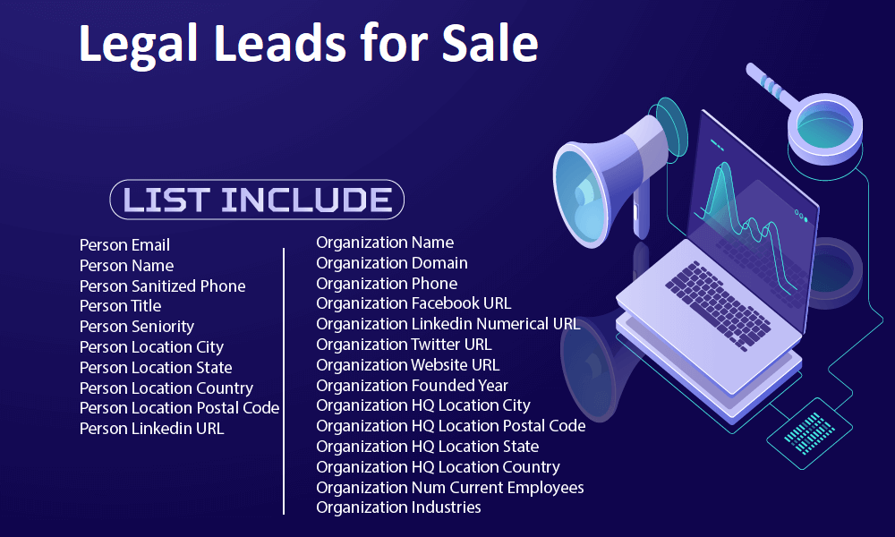 Lead legali in vendita