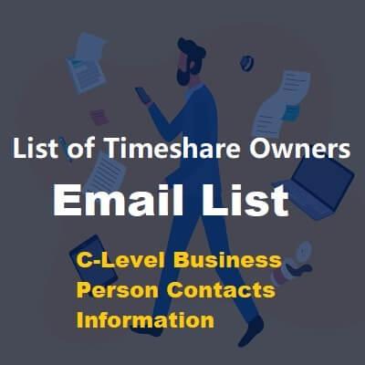 Liste der Timeshare-Besitzer