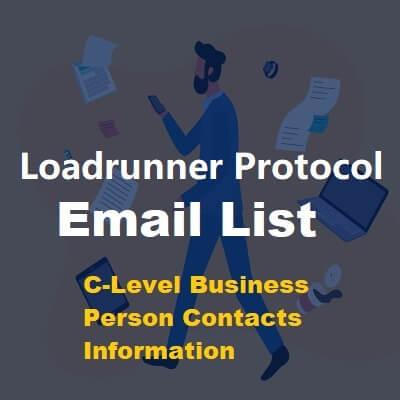 قائمة بروتوكول Loadrunner