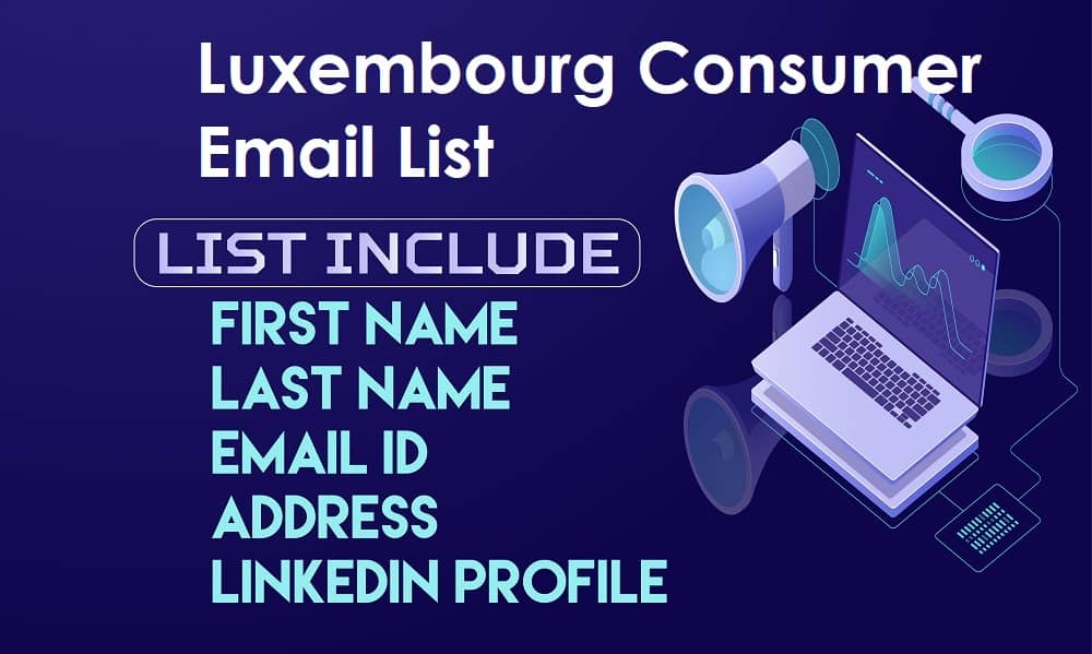 Люксембург-Список адресов электронной почты потребителей