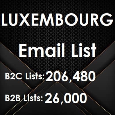 Lista de Email de Luxemburgo