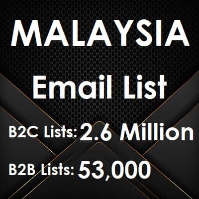 Malaisia ​​e-posti loend