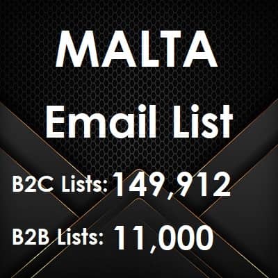 قائمة البريد الإلكتروني في مالطا