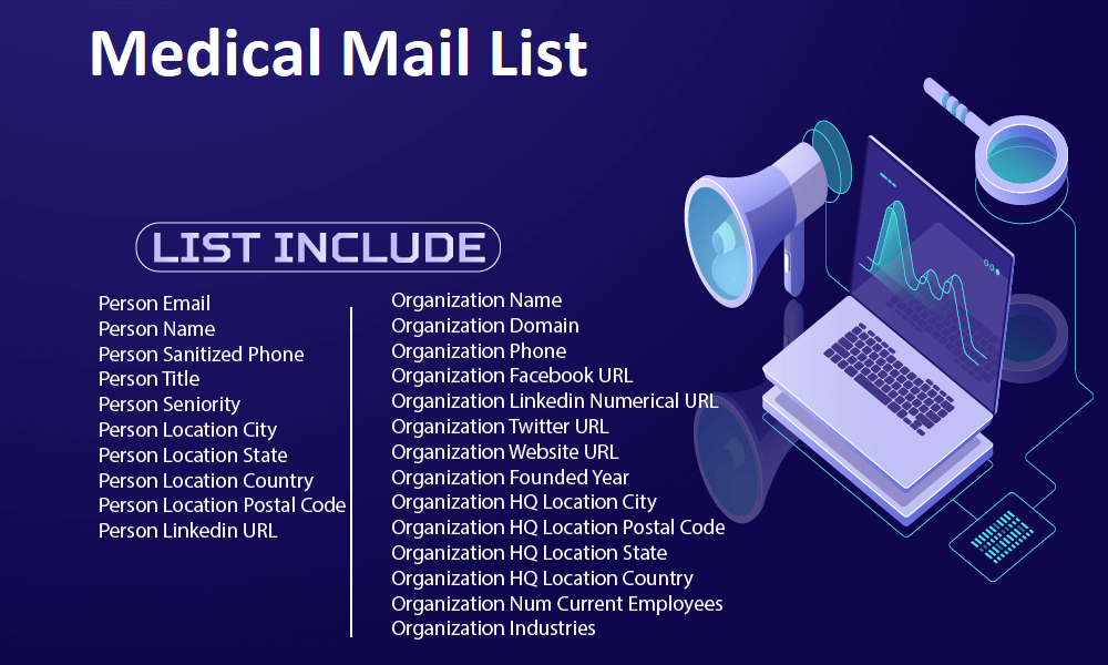Liste de courrier médical