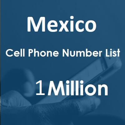 멕시코 휴대폰 번호 목록