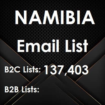 Lista de Email da Namíbia