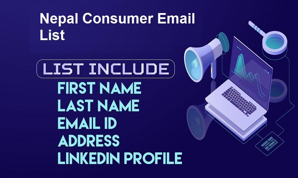 E-maillijst voor consumenten in Nepal