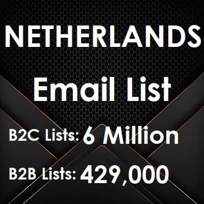 قائمة البريد الإلكتروني لهولندا