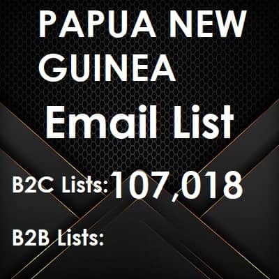 Lista de e-mail de Papua Nova Guiné