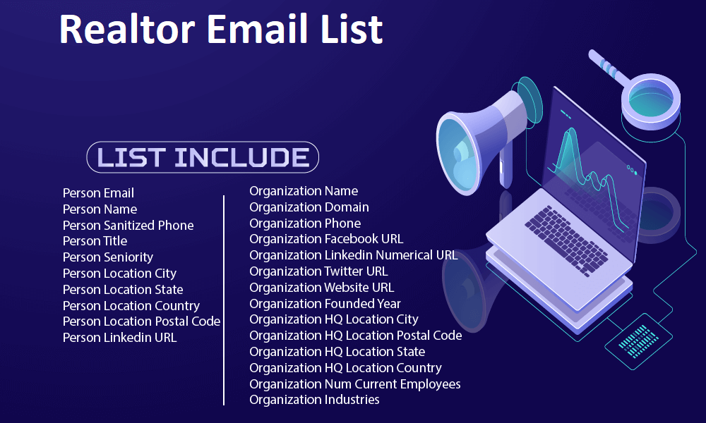 Realtor Email List