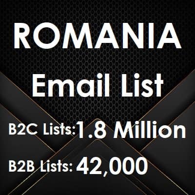 Elenco di posta elettronica della Romania