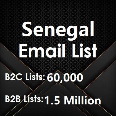 Lista de Emails do Senegal