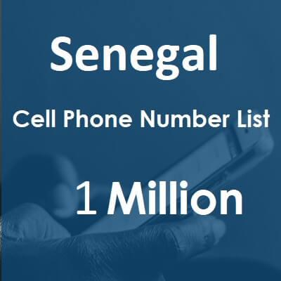 Lista de números de teléfono celular de Senegal